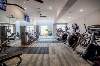 Fully equipped fitness center