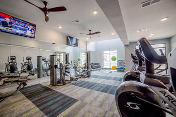 Two level fitness center