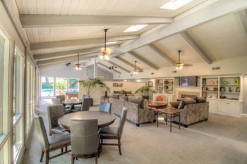 Large clubhouse with entertainer's kitchen