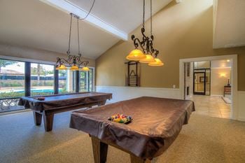 Billiards room