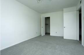 Houston apartment for rent - an empty living room with white walls and a carpet