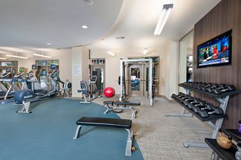 24-Hour cardio theater with free weights