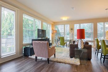 Floor-to-ceiling windows*