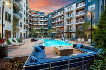 Resort inspired heated pool