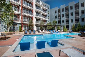 Resort inspired heated pool