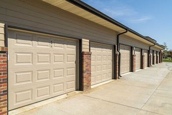Detached garages available