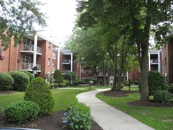 Beautifully landscaped courtyards