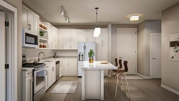 White or husk cabinetry