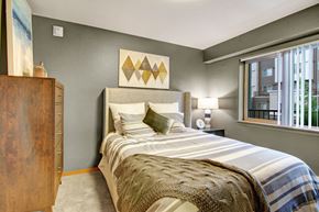 Shoreline apartment for rent - Model Bedroom | Apartments For Rent in Shoreline WA | Echo Lake