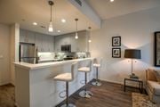 Glendale apartment for rent - Modern Kitchen with Breakfast Bar, at Legendary Glendale Apartments, CA 91203