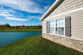 Valley City apartment for rent - A house with a view of a lake and trees.