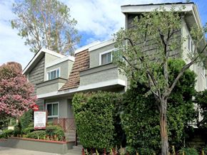 North Hollywood apartment for rent - a house with a sign in front of it