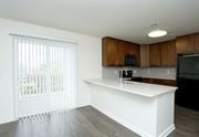 Little Egg Harbor apartment for rent - a kitchen with a counter and a large window