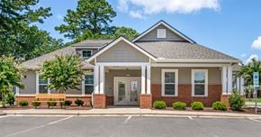 Rocky Mount apartment for rent - the front exterior of a brick house with a porch