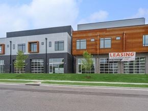 Nashville apartment for rent - a rendering of a building with a leasing sign in front of it