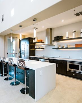 Rocklin apartment for rent - Social Room Kitchen l Visit Garnet Creek in Rocklin Ca Apartments for rent