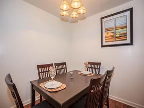 Murfreesboro apartment for rent - a dining room with a table and chairs