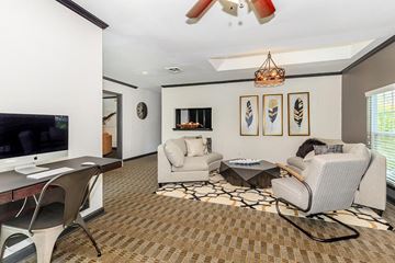 Murfreesboro apartment for rent - a living room with two couches and a television