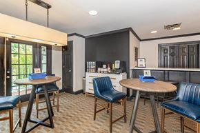 Murfreesboro apartment for rent - a dining room with a table and chairs