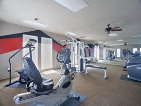 Russellville apartment for rent - the gym at the enclave at photo