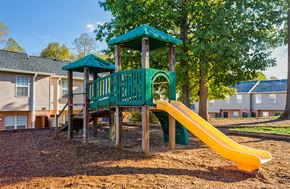 Winston-Salem apartment for rent - Playground with slide and climbing course at Bethabara Pointe