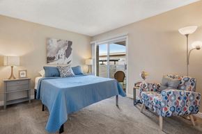 Phoenix apartment for rent - Bedroom, Bed, Chair, Patio
