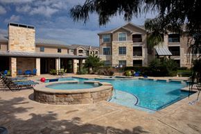 Northlake apartment for rent - our apartments have a large swimming pool and patio with chairs
