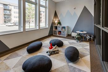 Children will love the books and games just for them in our fun playroom.