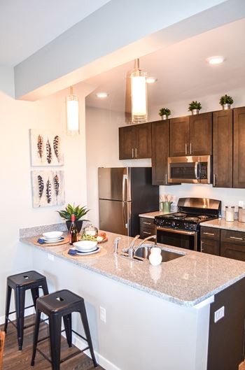 Gourmet kitchen