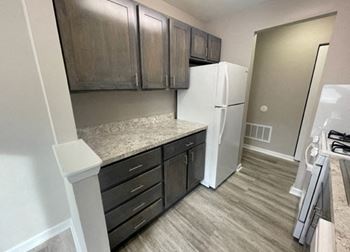 Newest upgrade - gray cabinet upgrade/renovation