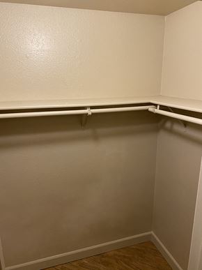 Stockton apartment for rent - Closet with shelves
