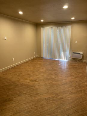 Stockton apartment for rent - Living room and patio