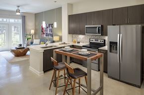 San Antonio apartment for rent - Fully Equipped Kitchen at The Baldwin at St. Paul Square, San Antonio