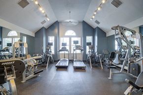 Baltimore apartment for rent - the gym is equipped with a variety of exercise equipment