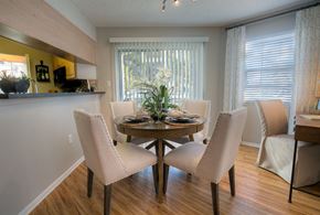 Palm Harbor apartment for rent - A dining area in each apartment home offers a place for family meals or casual get-togethers with friends.