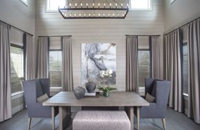 Lake Charles apartment for rent - a dining room with a table and chairs and a painting on the wall