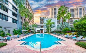 Orlando apartment for rent - the swimming pool at or near the residences at city center apartments