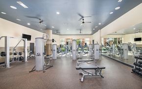 Richardson apartment for rent - the gym at the preserve at polo woods