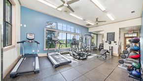 Austin apartment for rent - the gym at the enclave athena apartments