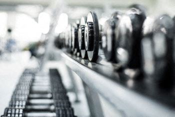 Fitness center with club like amenities