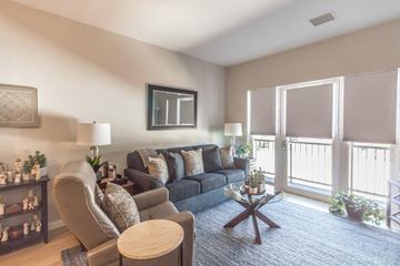 Bismarck apartment for rent - a living room with a couch and a table