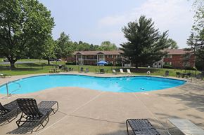 East Stroudsburg apartment for rent - our resort style swimming pool is in front of our apartments