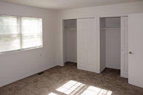 East Stroudsburg apartment for rent - an empty bedroom with a closet and a window