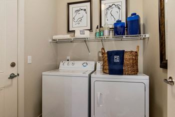 In-unit washer and dryer