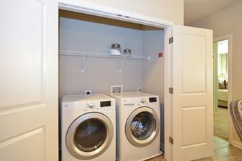 Washer and dryer included