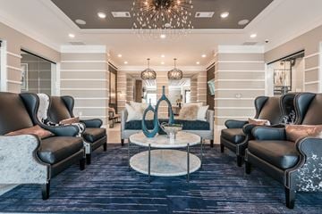 Gallatin apartment for rent - a living room with couches and chairs and a coffee table