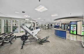 Atlanta apartment for rent - the gym atrium at the preserve at polo towers