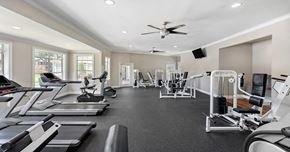 Duluth apartment for rent - the gym is equipped with state of the art gym equipment