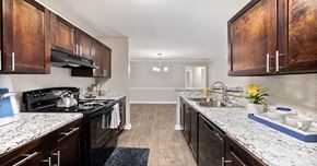 Duluth apartment for rent - our spacious kitchen is equipped with stainless steel appliances and granite counter tops