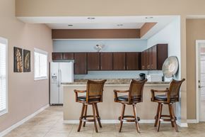 Sunset Beach apartment for rent - Clubhouse Kitchen Area with Bar - Tides at Calabash Apartments